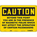 Safety Sign 10 in x 14 in Polyethylene