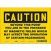 Safety Sign 7 inx10 in Vinyl