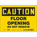 Safety Sign 5 in x 7 in Vinyl