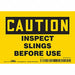 Safety Sign 3 1/2 inx5 in Vinyl