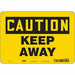 Safety Sign 7 in x 10 in Aluminum