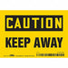 Safety Sign 3.5in x 5in Vinyl