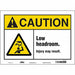 Safety Sign 10 in x 14 in Vinyl