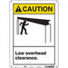 Safety Sign 14 in x 10 in Polyethylene