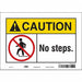 Safety Sign 7 in x 10 in Vinyl