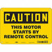 Safety Sign 7 in x 10 in Polyethylene