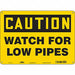 Safety Sign 10 inx14 in Polyethylene