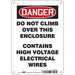 Safety Sign 10 in x 7 in Aluminum