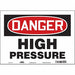 Safety Sign 10 in x 14 in Vinyl