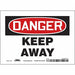 Safety Sign 5 inx7 in Vinyl