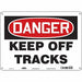 Safety Sign 10 in x 14 in Aluminum