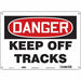 Safety Sign 10 in x 14 in Polyethylene