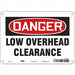 Safety Sign 7 in x 10 in Polyethylene