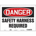 Safety Sign 10 in x 14 in Vinyl