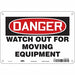 Safety Sign 7 in x 10 in Polyethylene