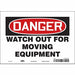 Safety Sign 7 in x 10 in Vinyl