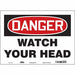 Safety Sign 10 in x 14 in Vinyl