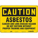 Safety Sign 10 in x 14 in Aluminum