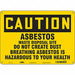 Safety Sign 10 inx14 in Aluminum