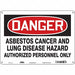 Safety Sign 10 in x 14 in Aluminum