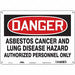 Safety Sign 10 inx14 in Polyethylene
