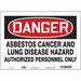 Safety Sign 10 inx14 in Vinyl