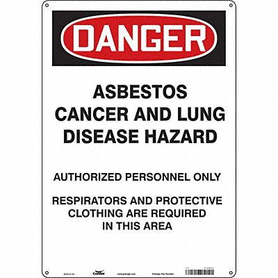 Safety Sign 20 in x 14 in Aluminum
