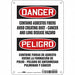 Safety Sign 10 inx7 in Aluminum
