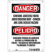 Safety Sign 10 inx7 in Polyethylene
