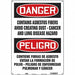 Safety Sign 20 in x 14 in Polyethylene