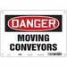 Safety Sign 7 inx10 in Polyethylene