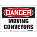 Safety Sign 10 in x 14 in Vinyl