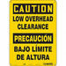 Safety Sign 14 inx10 in Polyethylene