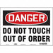 Safety Sign 10 in x 14 in Vinyl
