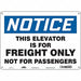 Safety Sign 10 inx14 in Aluminum