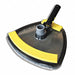 Pool Vacuum Plastic Black/Yllw 11-7/8 L