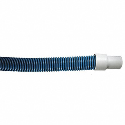 Vacuum Hose Plastic Blue 40 ft L