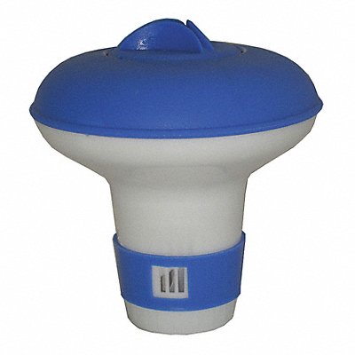 Chemical Dispenser Plastic Blue/Wht 6 H