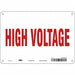 Safety Sign 7 in x 10 in Aluminum