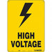 Safety Sign 14 in x 10 in Polyethylene