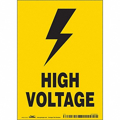 Safety Sign 7 inx5 in Vinyl
