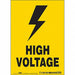 Safety Sign 7 inx5 in Vinyl