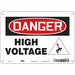 Safety Sign 7 inx10 in Polyethylene