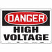 Safety Sign 24 in x 36 in Polyethylene