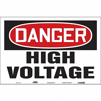 Safety Sign 24 in x 36 in Vinyl