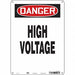 Safety Sign 14 inx10 in Aluminum
