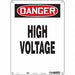 Safety Sign 14 inx10 in Polyethylene
