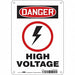 Safety Sign 10 inx7 in Aluminum