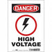 Safety Sign 10 inx7 in Vinyl