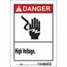 Safety Sign 10 inx7 in Vinyl